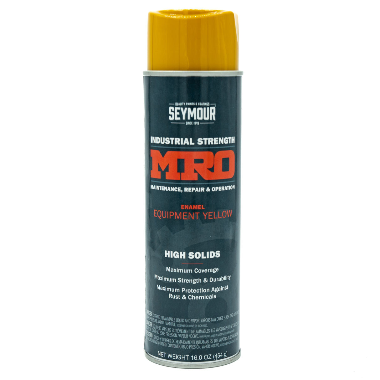 SEYMOUR INDUSTRIAL STRENGTH MRO ENAMEL EQUIPMENT YELLOW