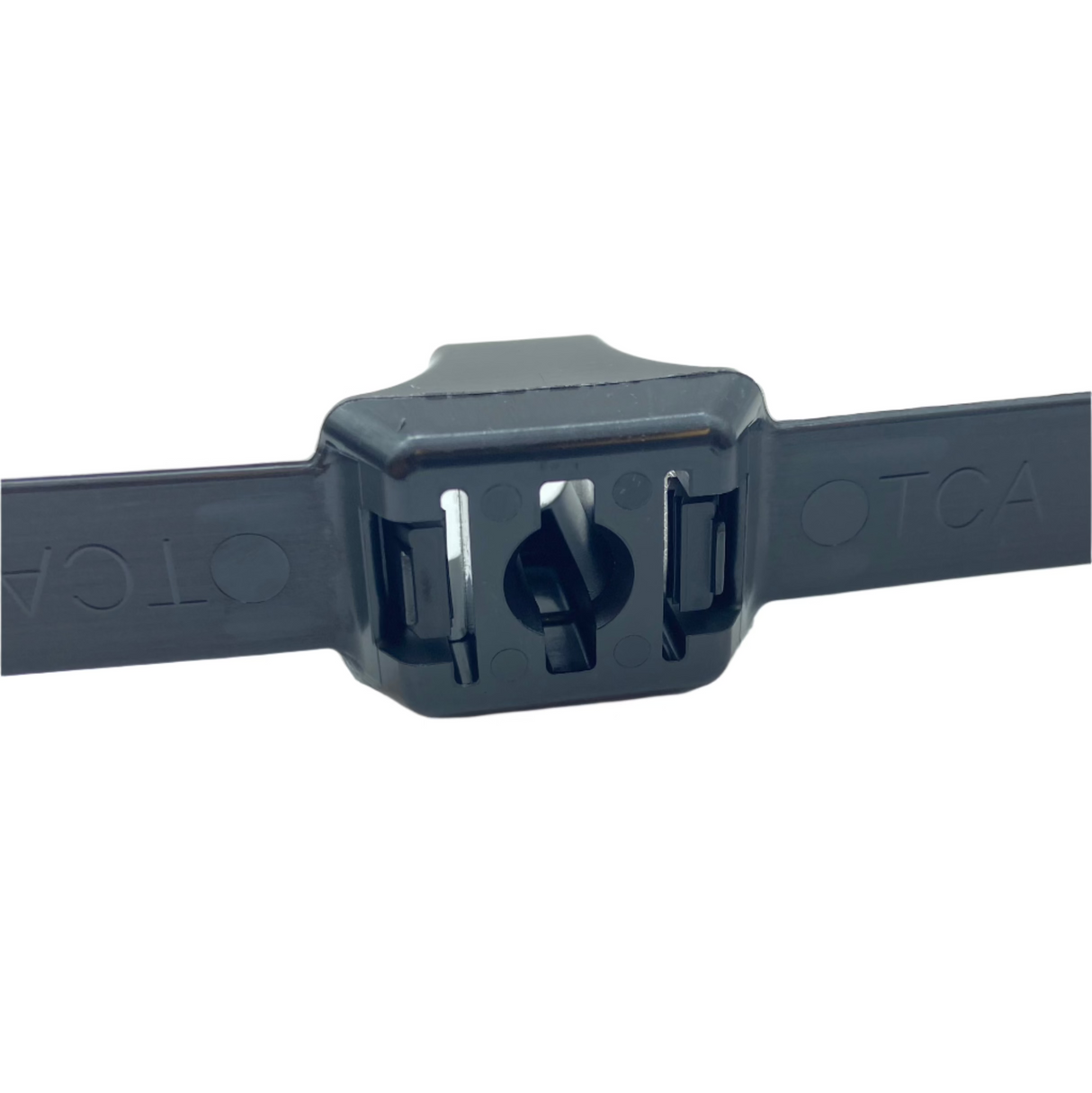 13" BLACK NYLON DUAL HEAVY DUTY MOUNT CABLE TIE