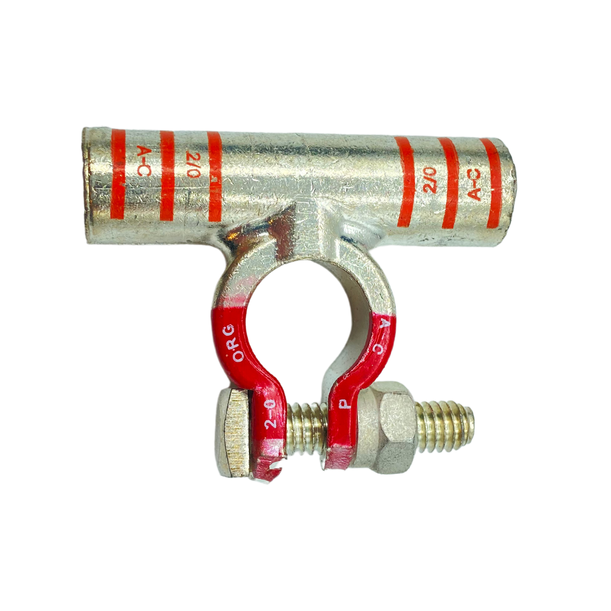 CRIMPABLE BATTERY TERMINAL FLAG