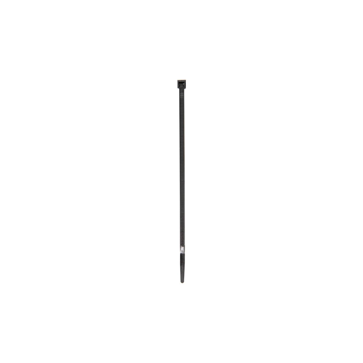 4" BLACK NYLON CABLE TIE 18 LB. TENSILE STRENGTH