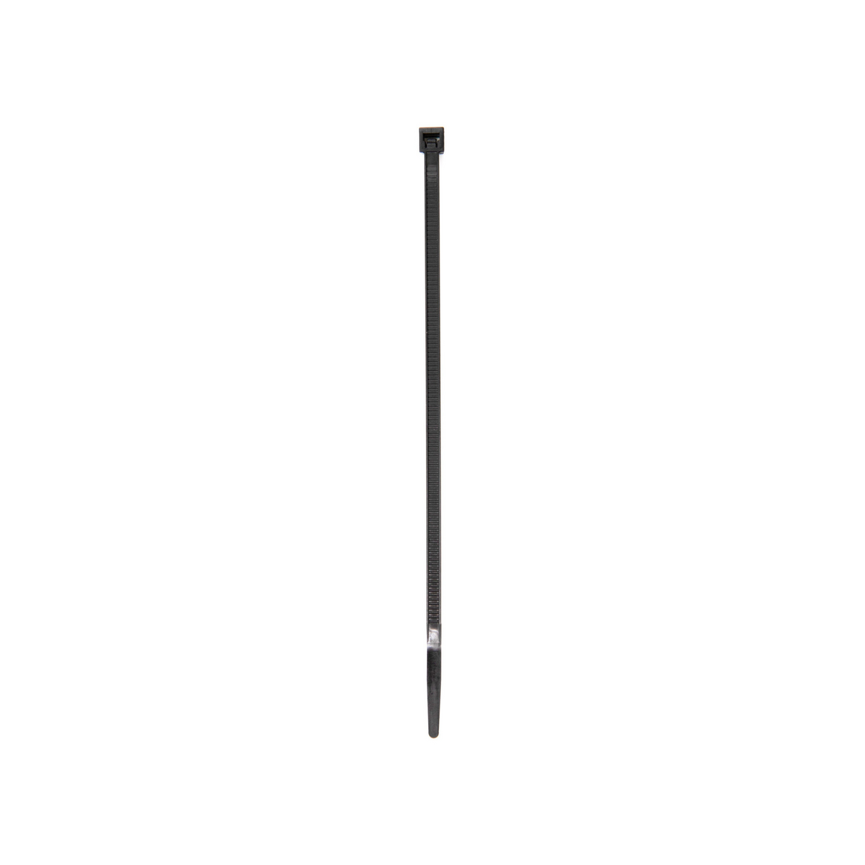6" BLACK NYLON CABLE TIE 30 LB. TENSILE STRENGTH