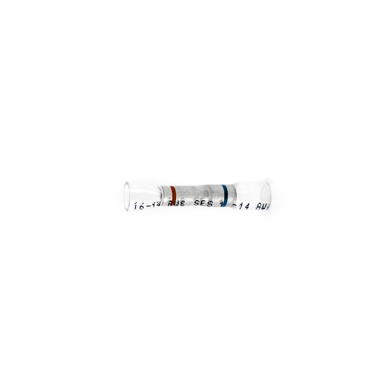 14-22 GA. OPTI-CLEAR HEAT SHRINK STEP DOWN BUTT SPLICE