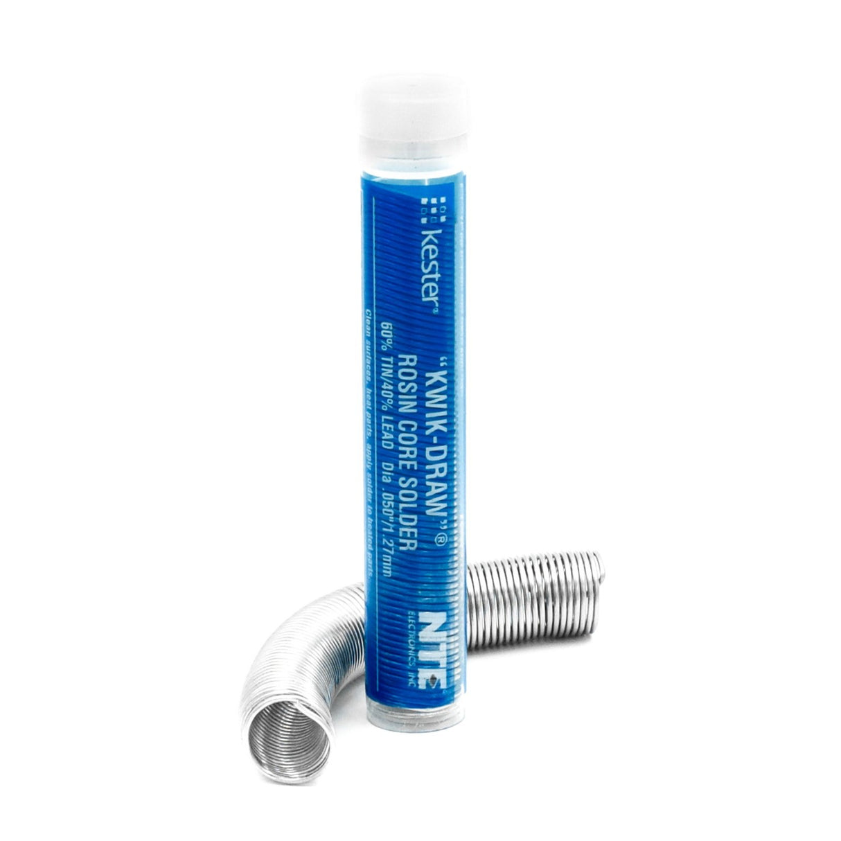 KESTER KWIK-DRAW SOLDER 60-40 .050 DIAMETER 1.3 OZ. TUBE