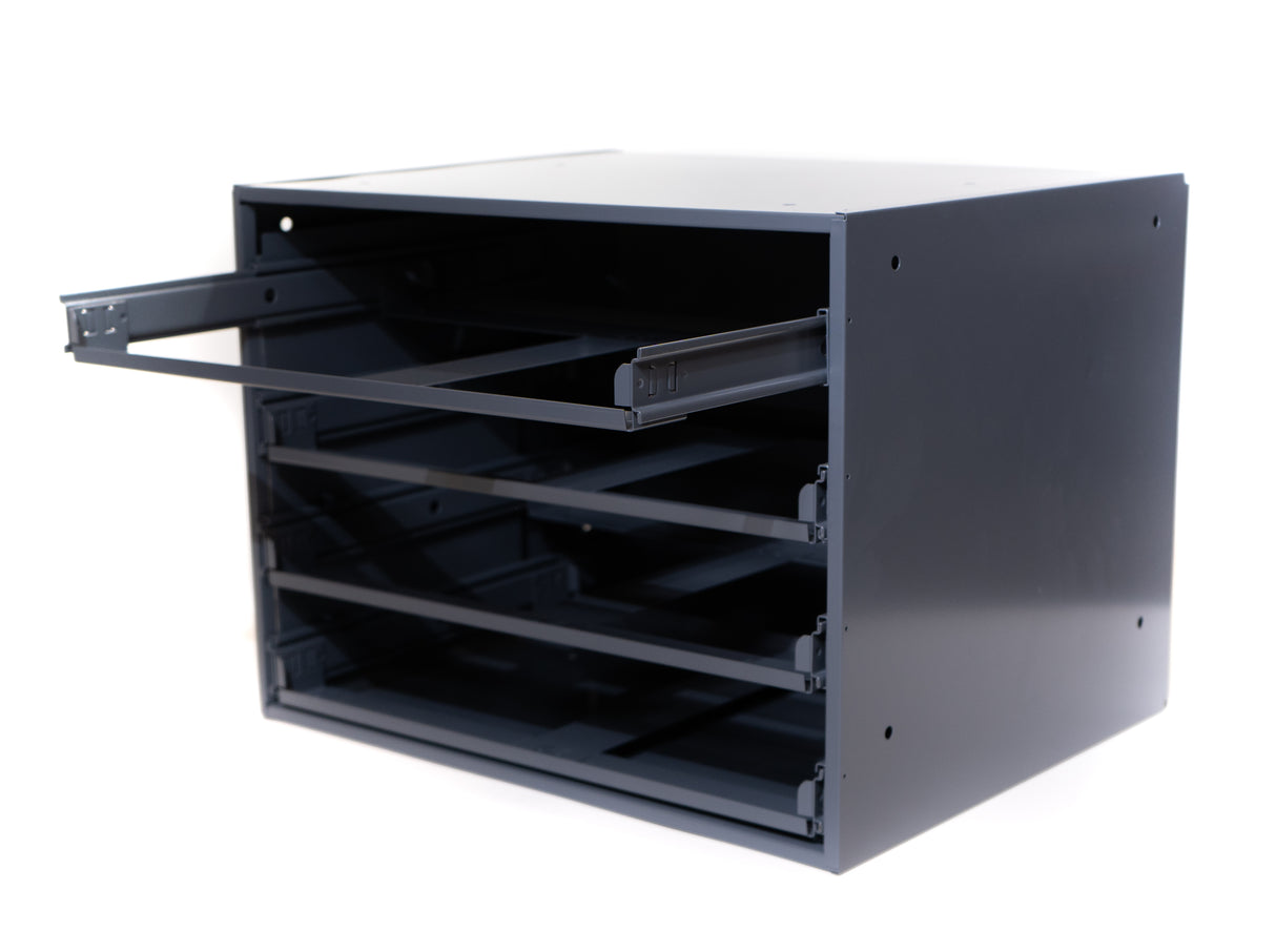 4 POSITION SLIDING RACK FOR LARGE BINS