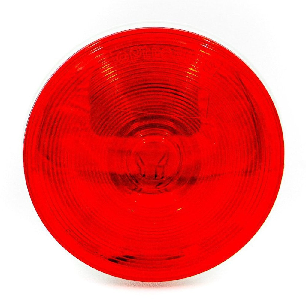 4" ROUND INCANDESCENT STT LIGHT - RED
