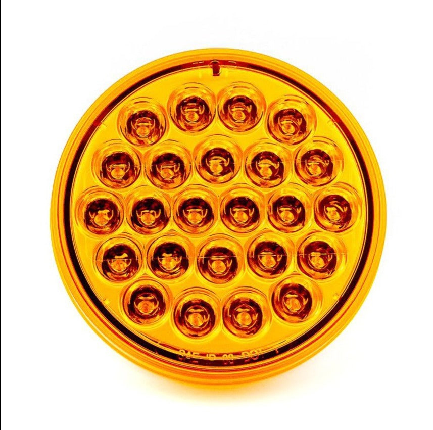 4" ROUND LED AMBER TURN SIGNAL LIGHT