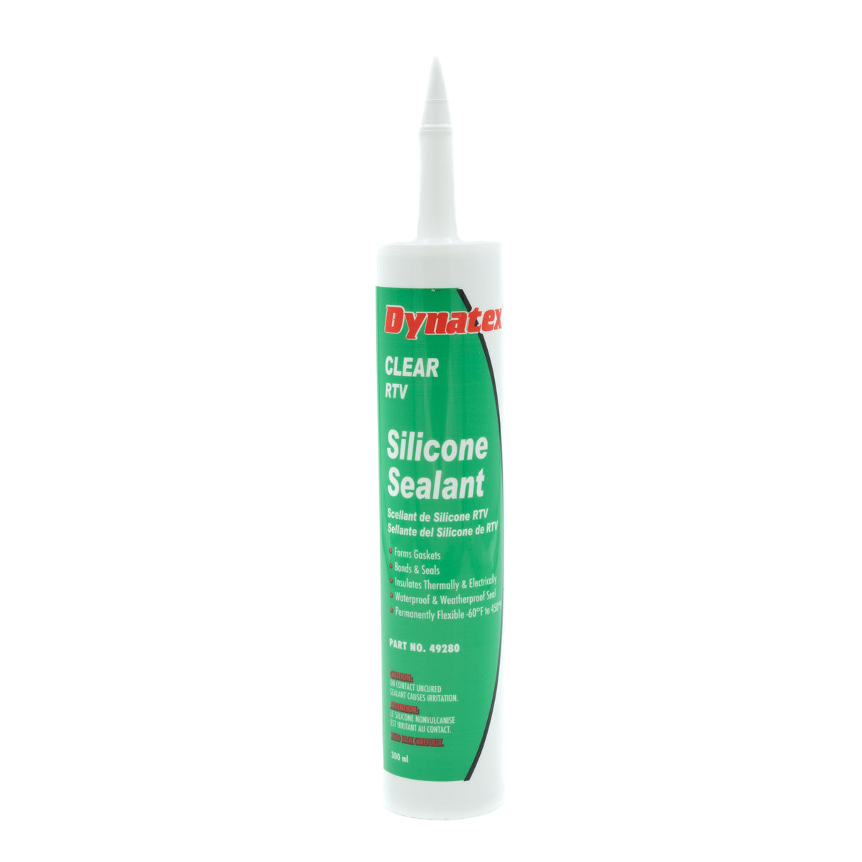 DYNATEX CLEAR RTV SILICONE SEALANT
