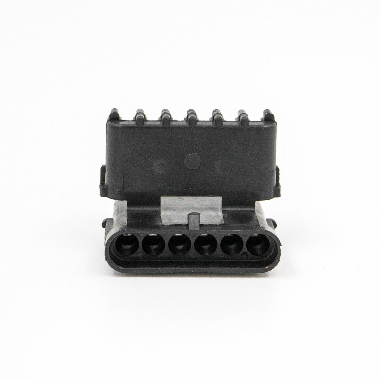 WEATHER PACK SHROUD 6-WAY USES MALE CONNECTOR