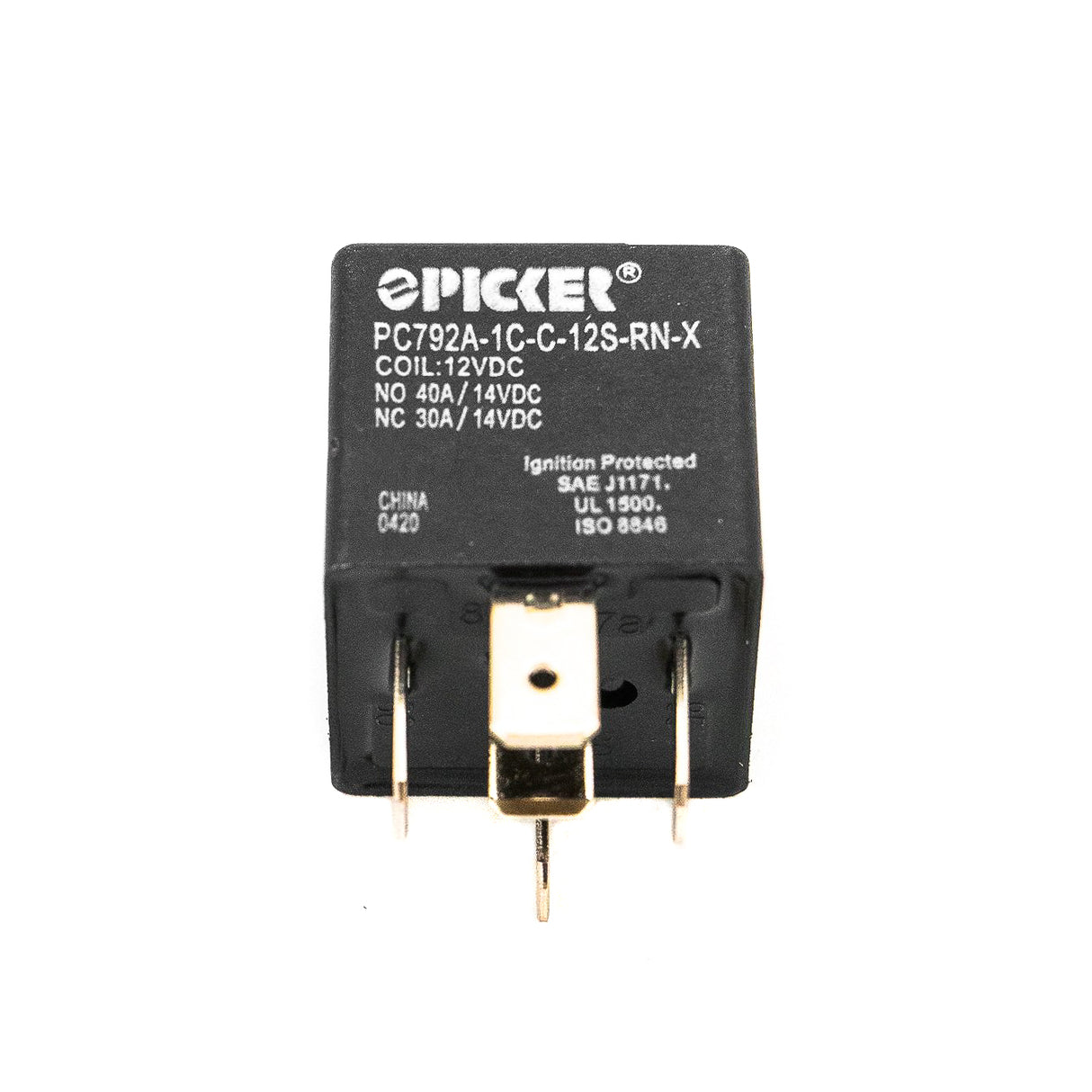 30/40 AMP RELAY S.P.D.T. W/O MOUNTING BRACKET