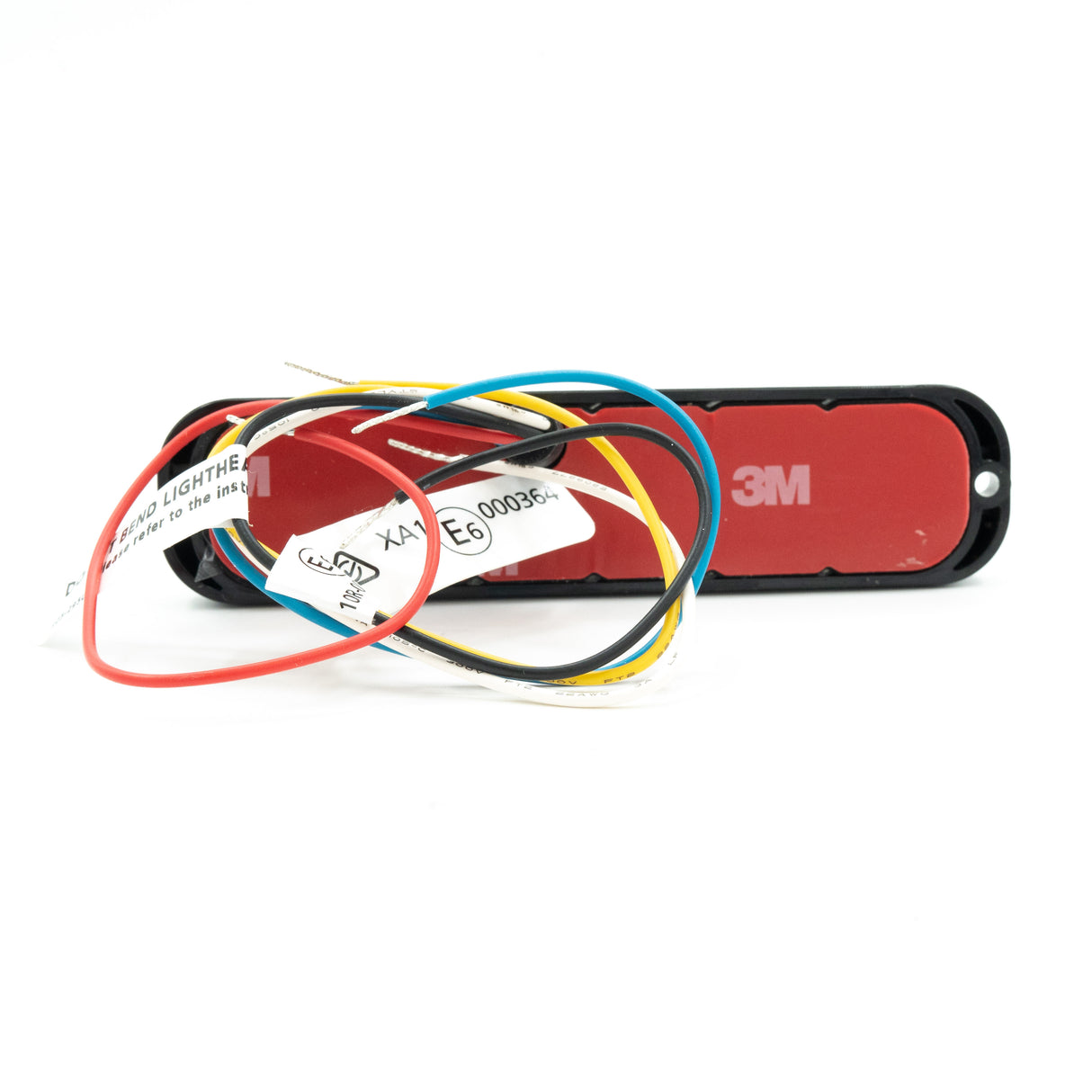 SURFACE MOUNT LED STROBE LIGHT W/ FLEXIBLE LENS AMBER/WHITE