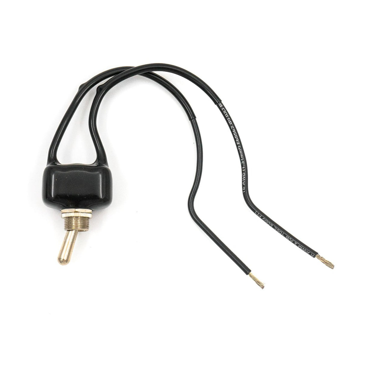 WEATHER PROOF TOGGLE SWITCH ON-OFF W/ 2 LEADS