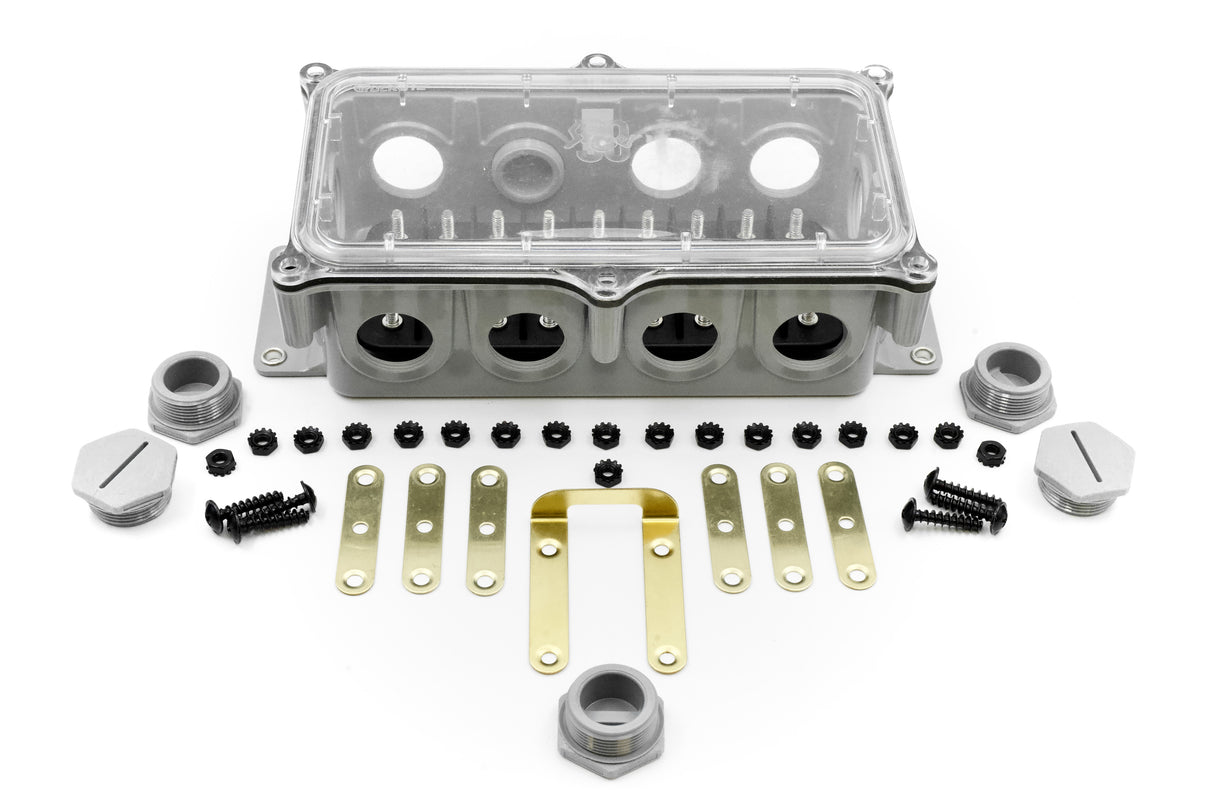 18 POSITION WEATHERPROOF JUNCTION BOX