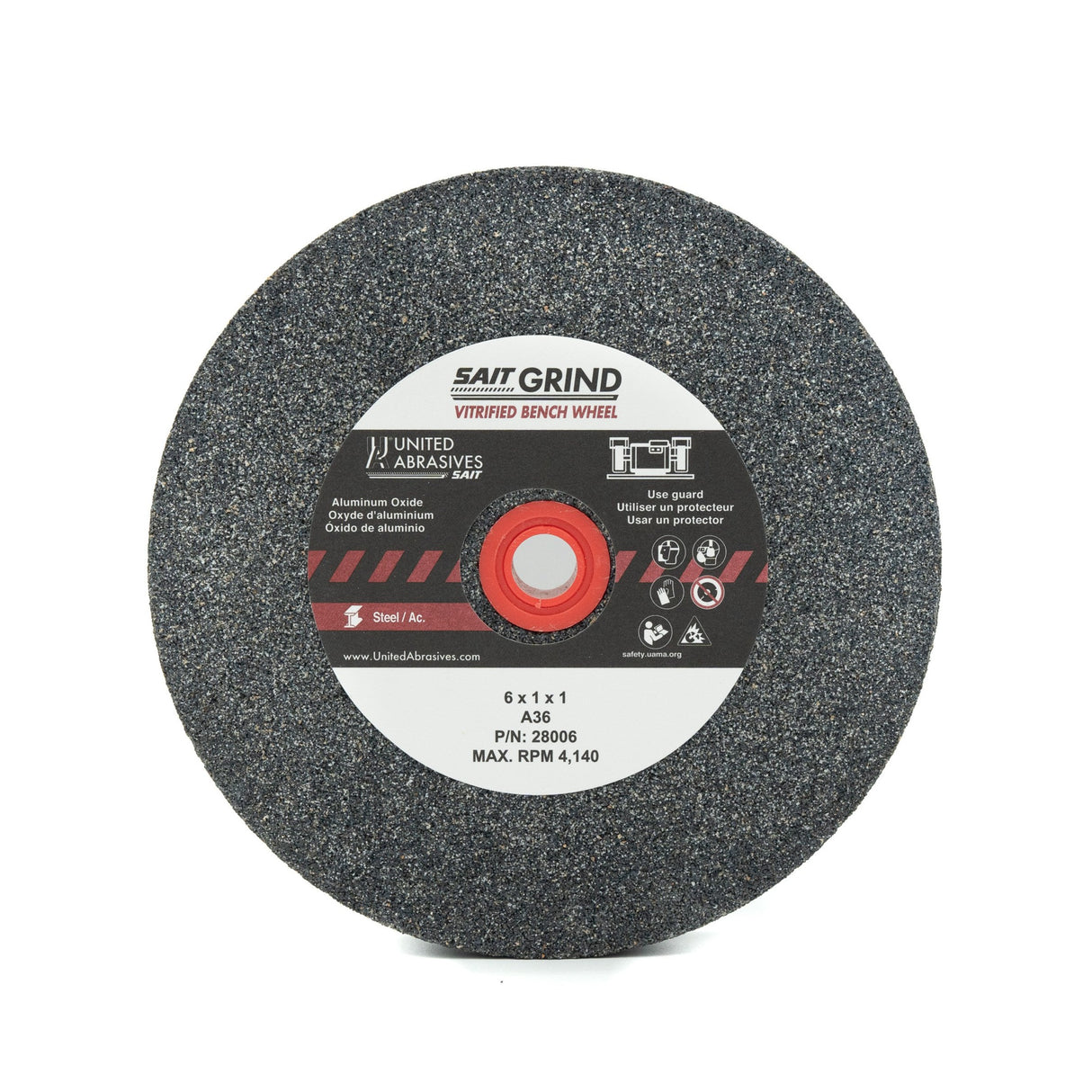 ALUMINUM OXIDE GENERAL PURPOSE GRINDING WHEEL