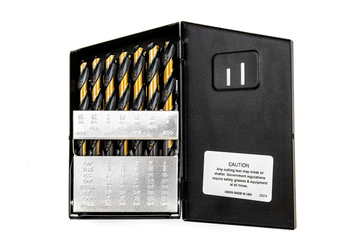 29 PIECE JOBBERS LENGTH DRILL BIT SET