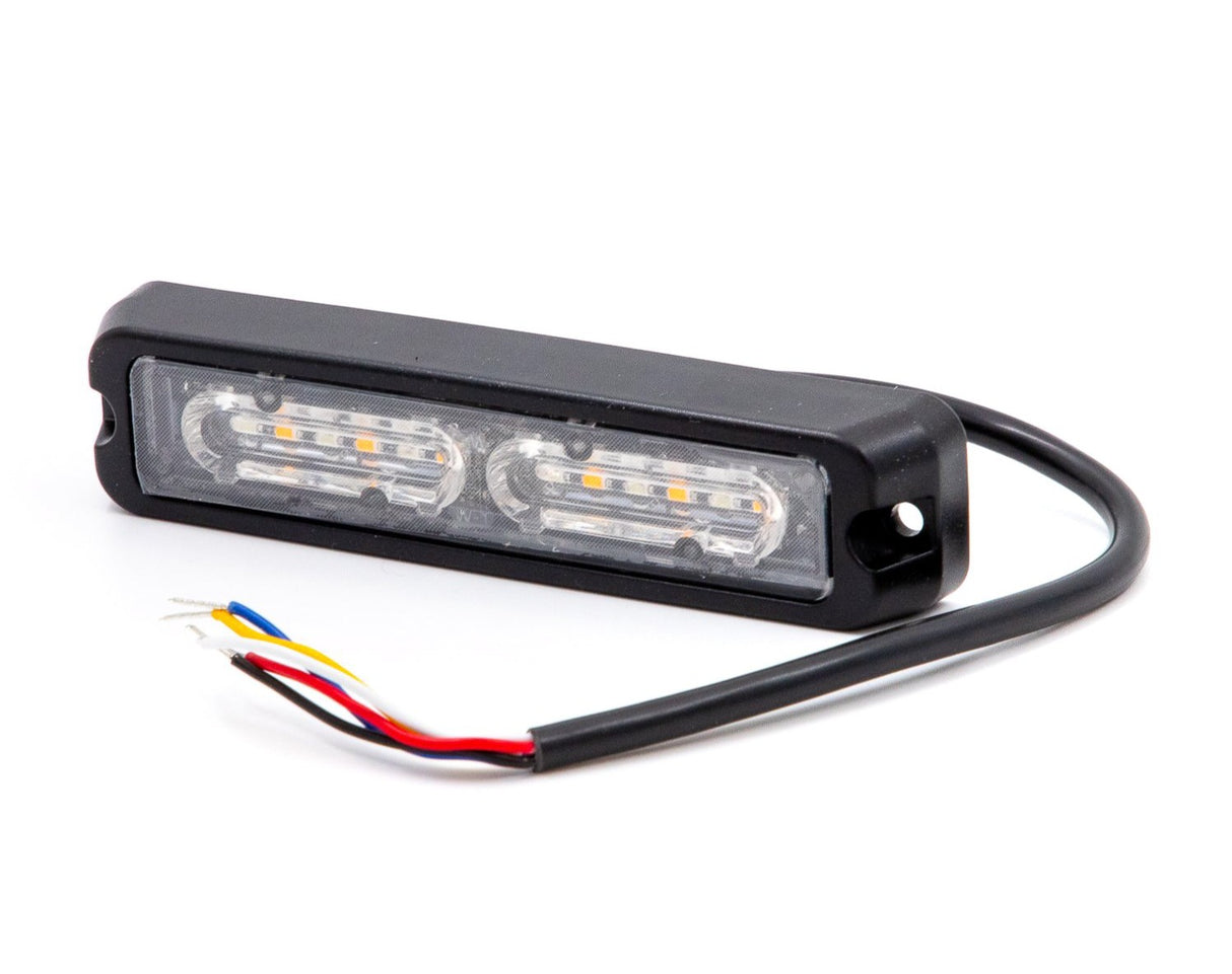 12 DIODE MULTI-COLORED LED SURFACE MOUNT STROBE LIGHTHEAD