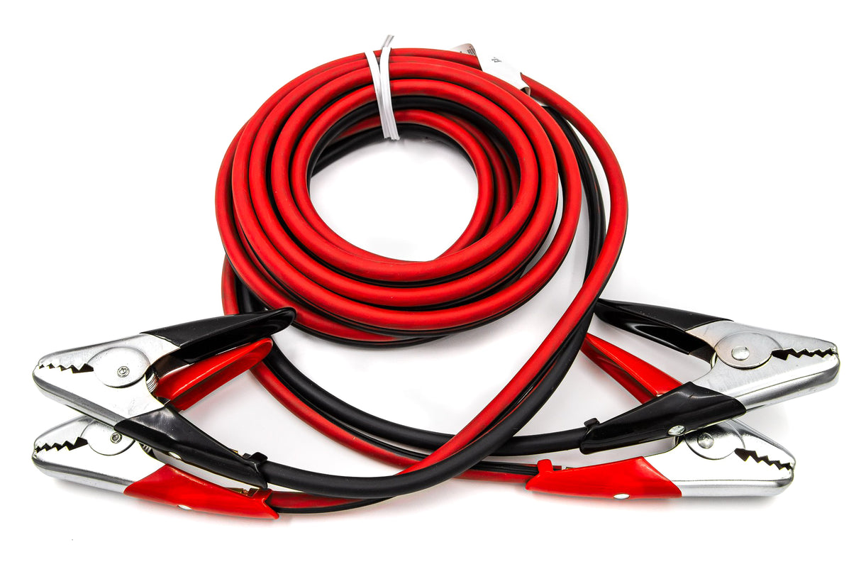 2 GA. 20' JUMPER CABLES W/ 600 AMP PARROT CLAMPS