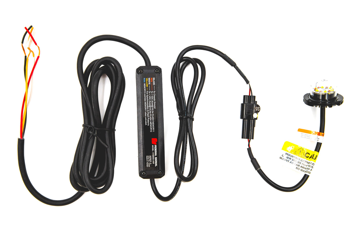 12 DIODE LED HIDEAWAY STROBE W/ BACKUP LIGHT FUNCTION