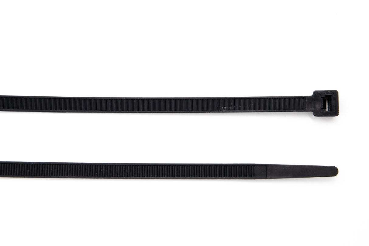 36" BLACK NYLON CABLE TIE 175 LB. TENSILE STRENGTH