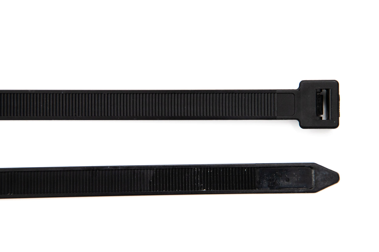 29" BLACK NYLON CABLE TIE 250 LB. TENSILE STRENGTH