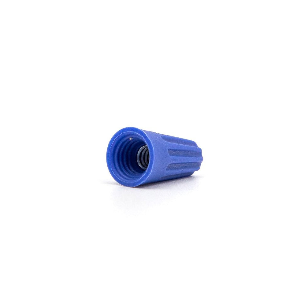 BLUE WIRE NUT 22-14 GA. MIN: 2-22 GA. MAX: 3-16 GA.