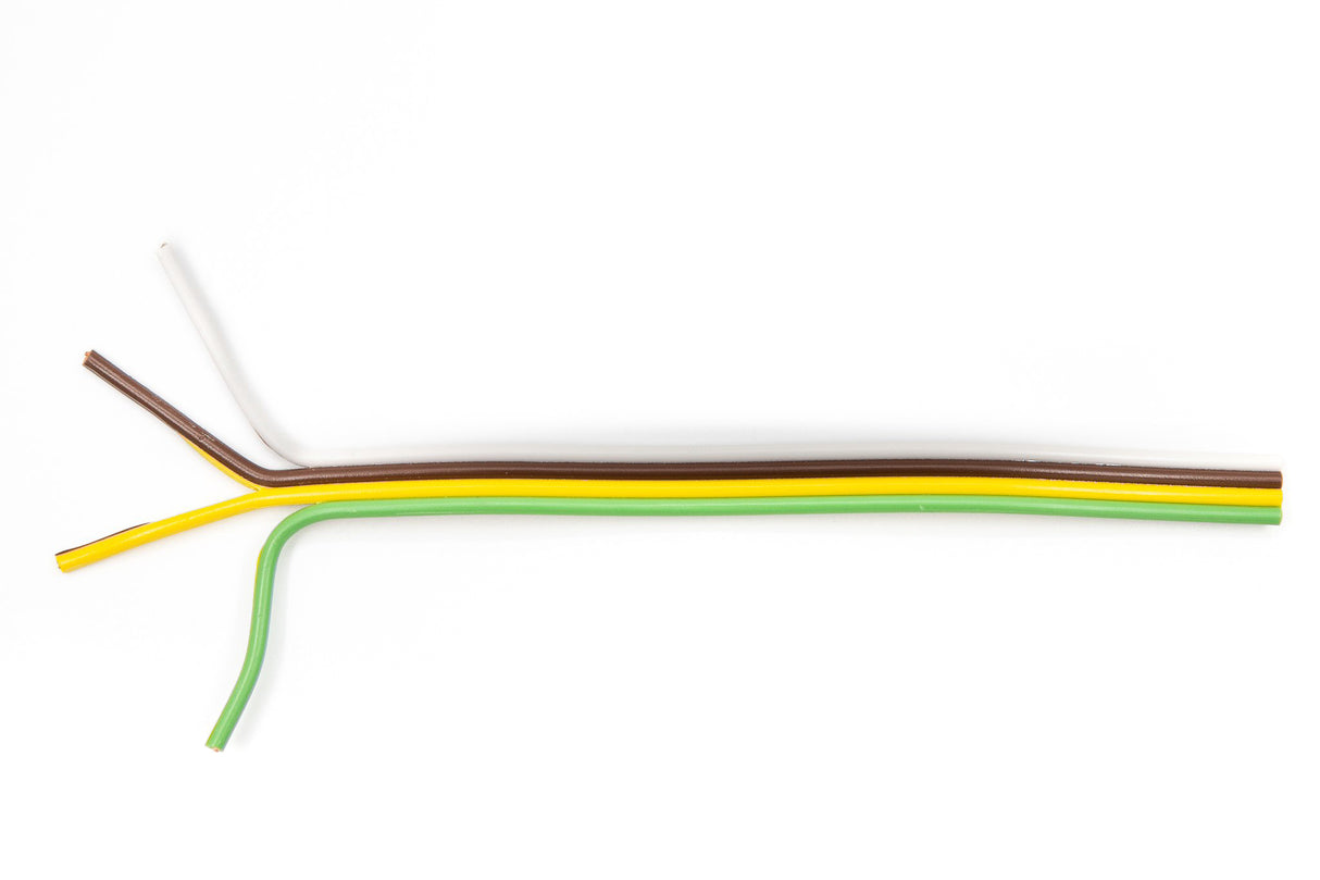 BONDED FLAT TRAILER WIRE 14 GA. x 4 CONDUCTOR