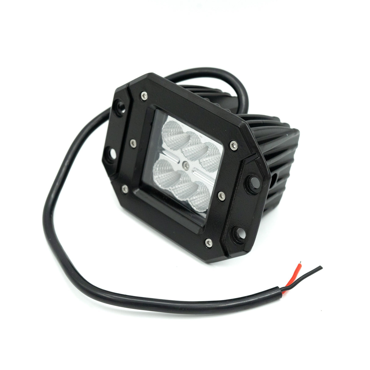 COMPACT FLUSH MOUNT LED WORK LIGHT 3" SQUARE - 1800 LUMENS