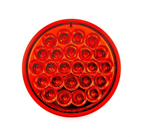 4" ROUND LED RED STOP TURN TAIL LIGHT