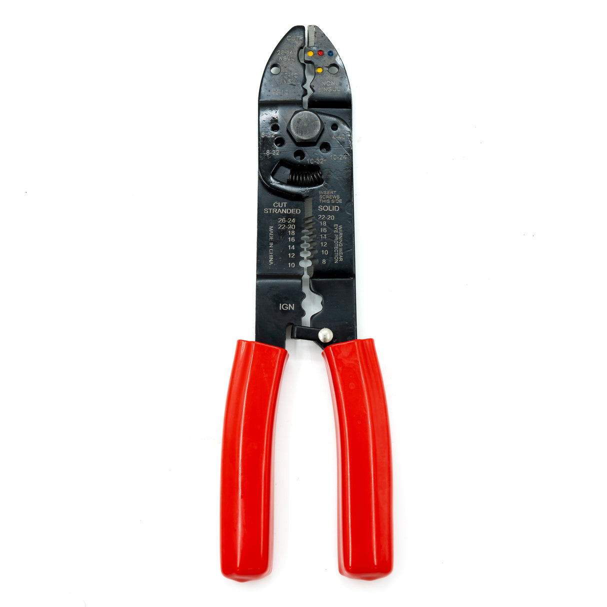 WIRE TERMINAL CRIMPER AND STRIPPER