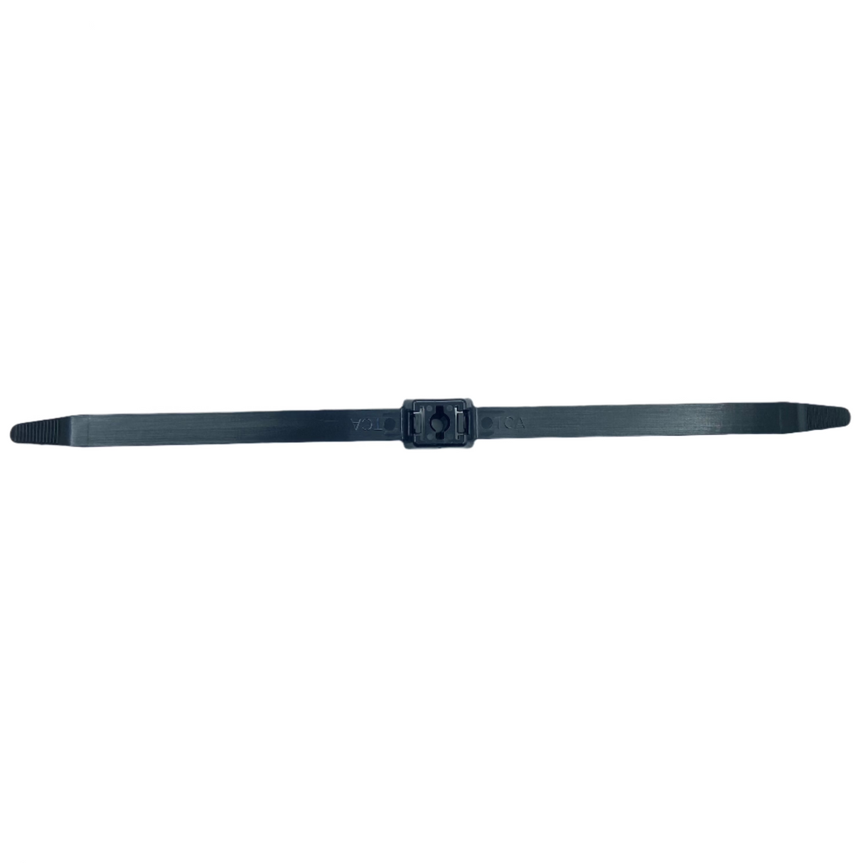 13" BLACK NYLON DUAL HEAVY DUTY MOUNT CABLE TIE