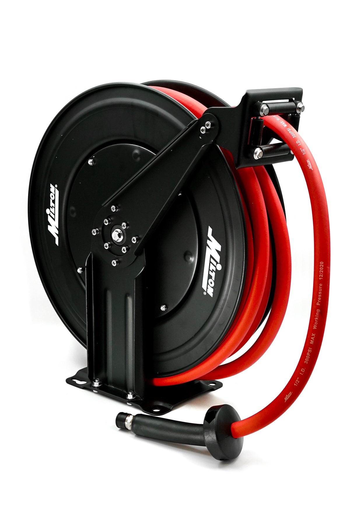 AUTO-RETRACTING HOSE REEL 3/8" X 50' W/ DUAL ARM