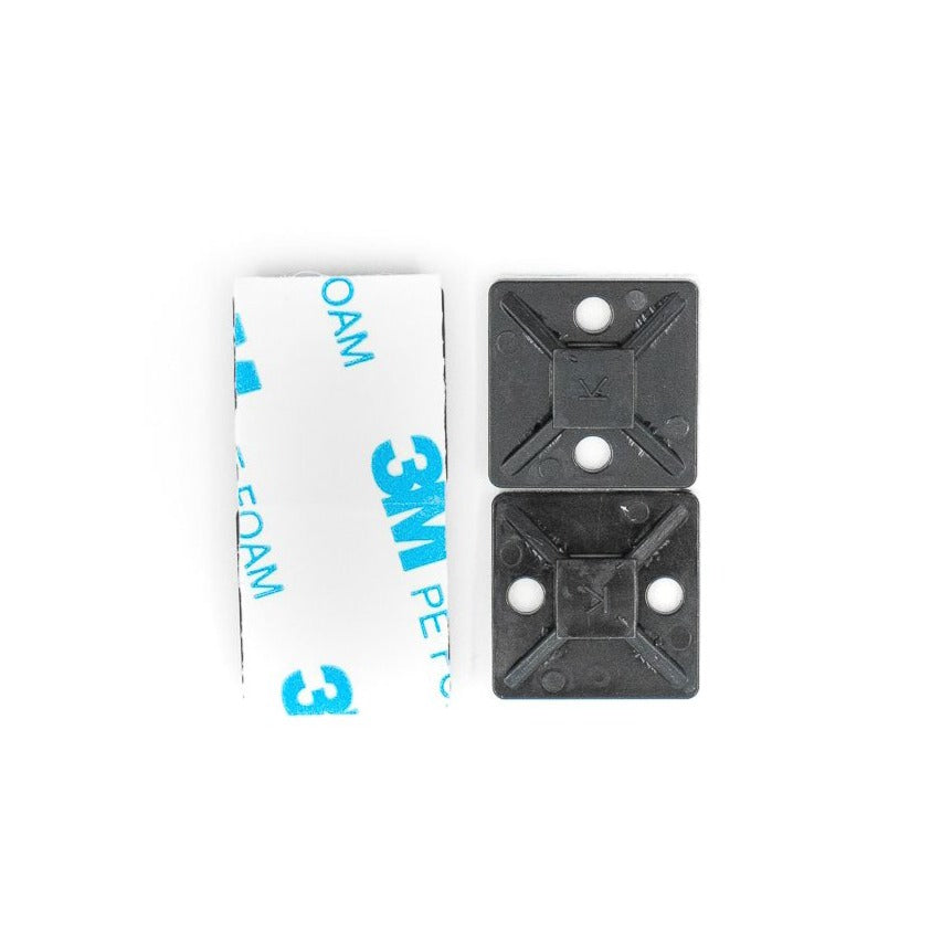 ADHESIVE BACKED CABLE TIE MOUNT 3/4" X 3/4"