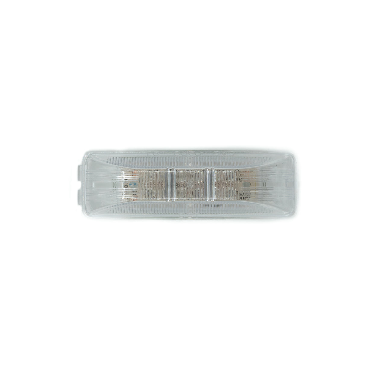 19 SERIES 12 LED RECTANGULAR MARKER LIGHT - AMBER LED / CLEAR LENS