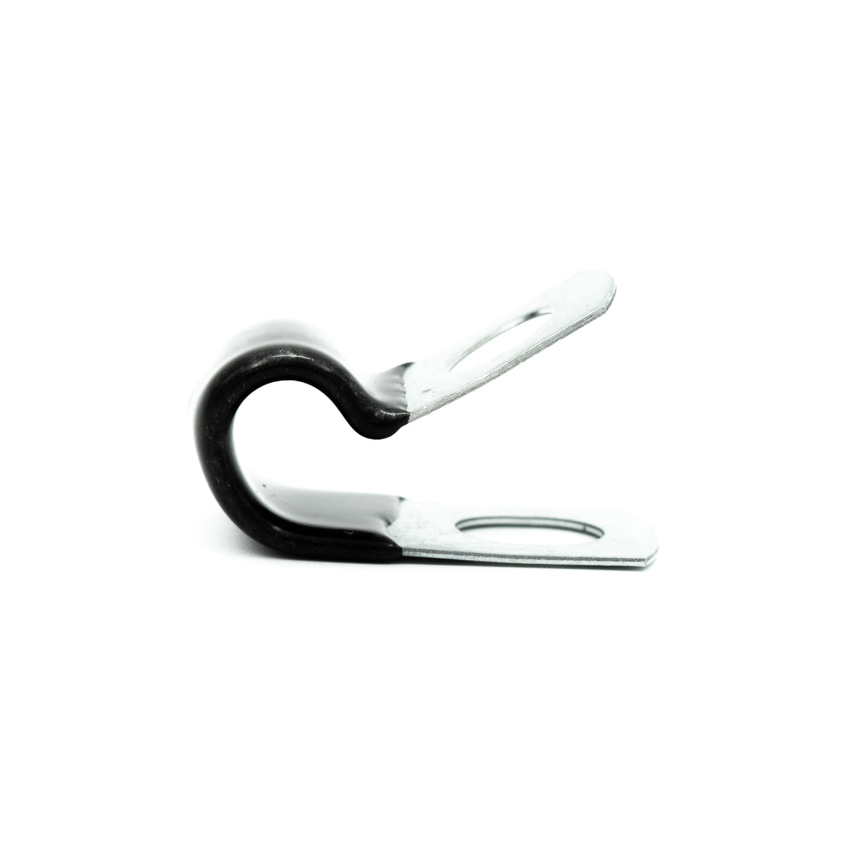 STEEL VINYL COATED LOOM CLAMP 3/4" WIDTH 3/8" MOUNTING HOLE