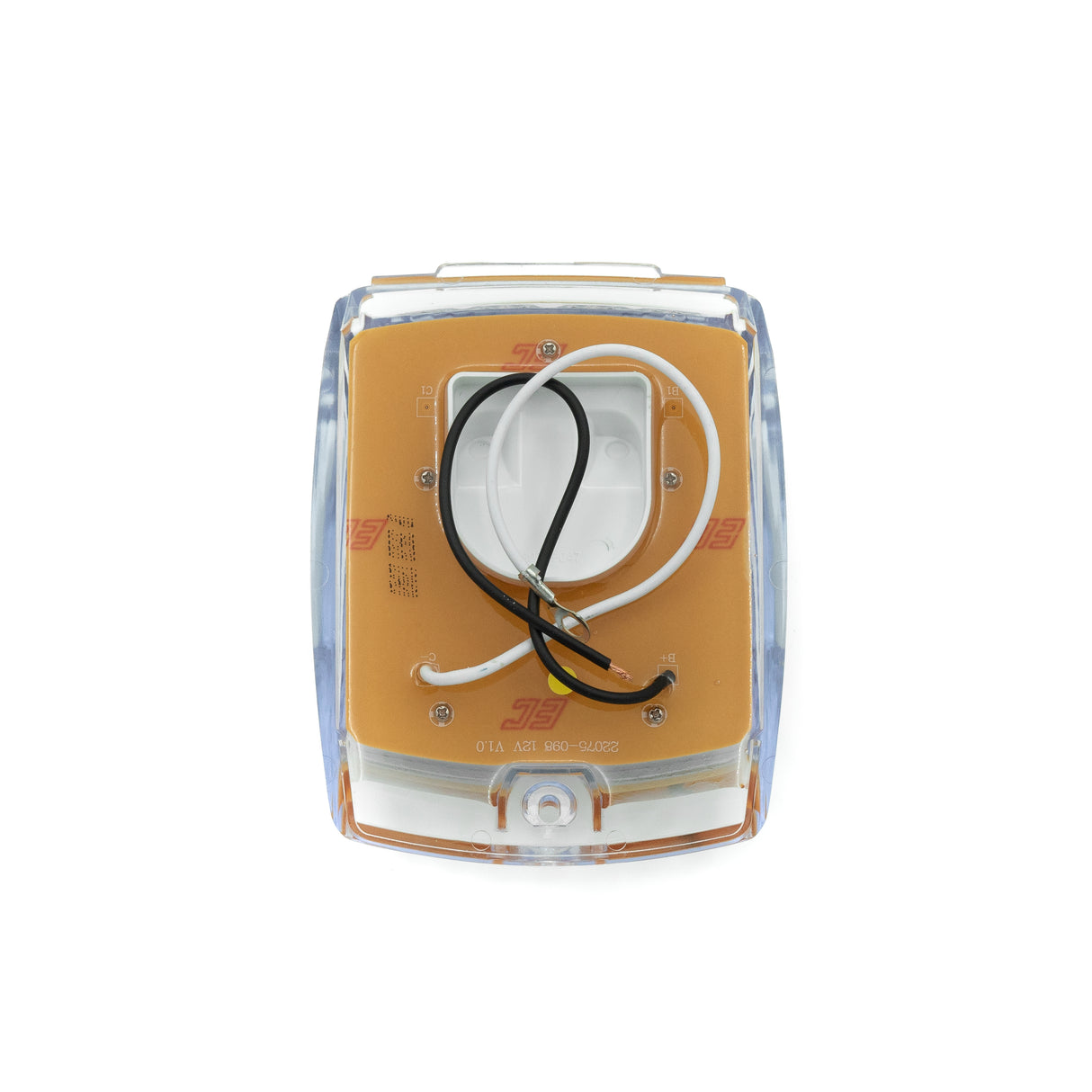 17 LED AMBER REFLECTOR CAB LIGHT W/ CLEAR LENS