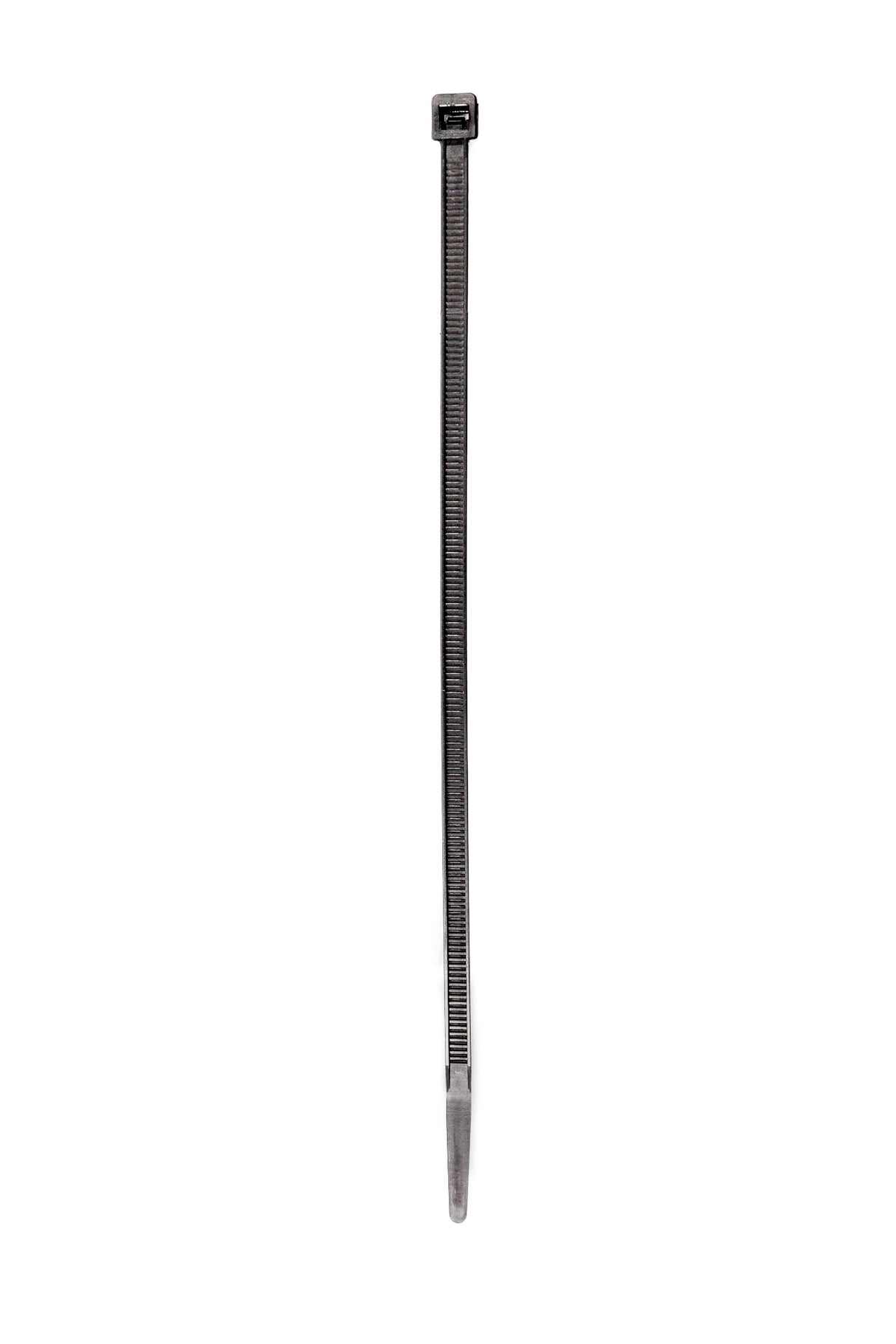 8" BLACK NYLON CABLE TIE 50 LB. TENSILE STRENGTH