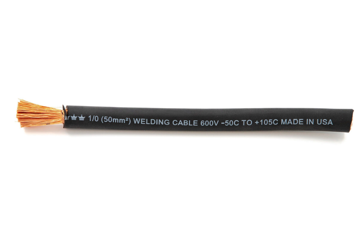 1/0 GA. BLACK WELDING CABLE