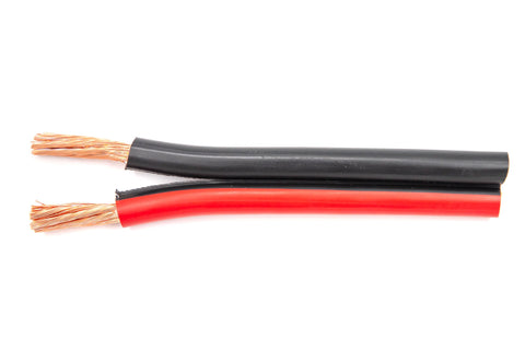 RED AND BLACK BONDED WELDING CABLE 2 GA. 2 CONDUCTOR